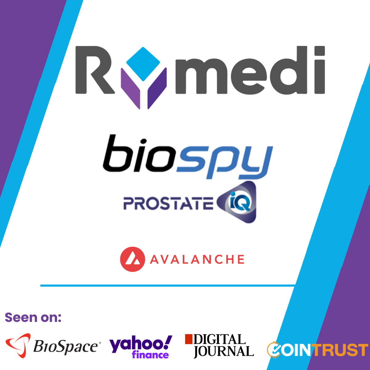 Read more about the article BioSpy’s Prostate Cancer Screening Breakthrough Runs on Rymedi’s Blockchain-Enabled Clinical Diagnostics Platform
