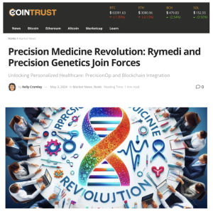 Read more about the article Precision Medicine Revolution: Rymedi and Precision Genetics Join Forces