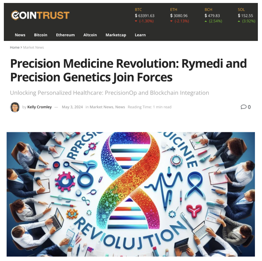 You are currently viewing Precision Medicine Revolution: Rymedi and Precision Genetics Join Forces